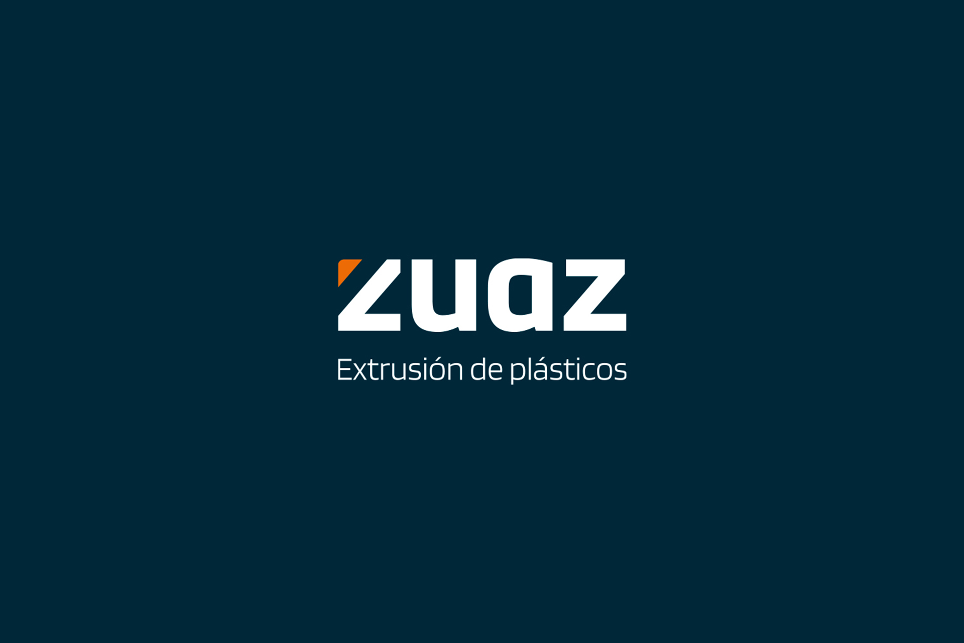 Cabecera con el logotipo de Zuaz Extrusión de plásticos