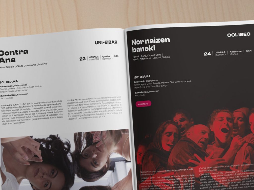 Eibar Antzerki Jardunaldiak páginas interiores